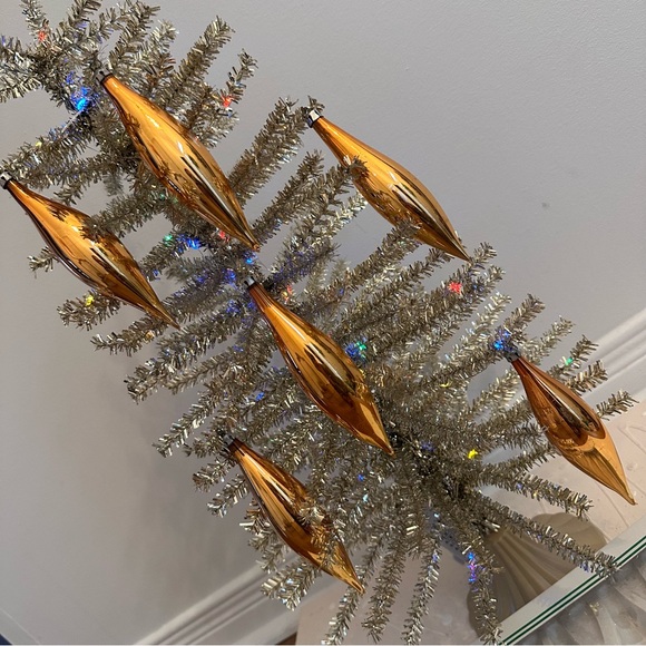 Vintage Christmas tree Glass Ornaments Icicles - Picture 3 of 8